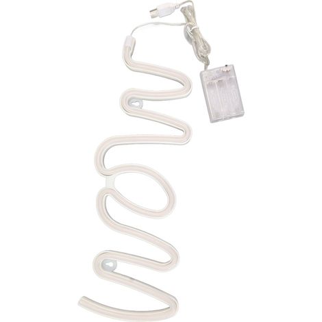 Lumière néon LED, veilleuse décorative pour la maison, la chambre, un bar, un magasin, comme objet de décoration ou cadeau d'anniversaire, lumière chaude (1/5)