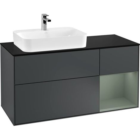 Villeroy & Boch F402GMHG meuble sous-lavabo Finion F40 (1/2)