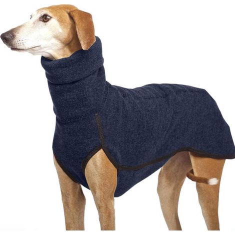 Fleece-Hundebekleidung, warmer Winterhundemantel, bequeme Welpenjacke mit hohem Kragen, weiche Weste, stilvolle Haustierbekleidung, geeignet für kleine und mittelgroße Hunde.