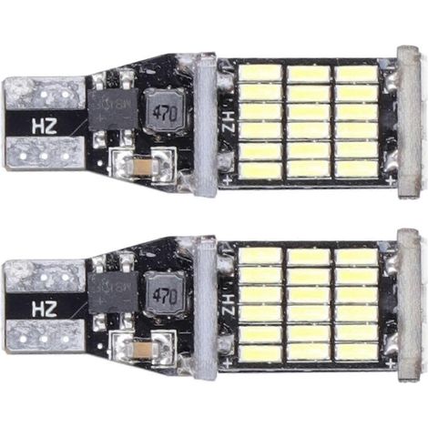 Ampoules LED pour feux de recul et de stationnement, réparation et entretien, composant automobile pour modèles T15 et W16W