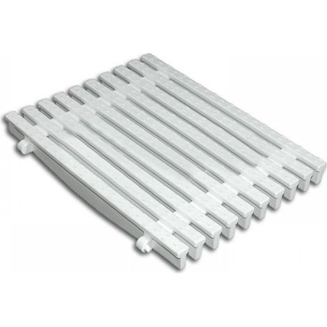 Placca griglia piscina trasversale largh. 245 mm sp. 22 mm