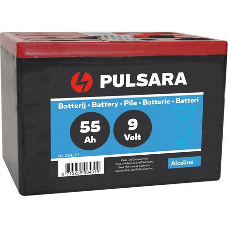 Batteria Alcalina Ibrida High Energy 9V/55Ah