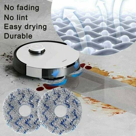 Brosse Principale - Brosses Latérales - Serpillières - Filtres HEPA - Pour Ecovacs Deebot X1 Omni X1 e Omni X1 Turbo - Kit Complet 18 Pièces (1/4)