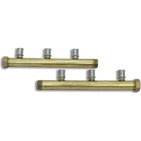 Roth Verteilerset 3fach 16mm L:355mm Sportboden/Tichelmann
