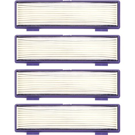 4-teiliges Staubsaugerfilter-Set, praktisches Ersatzteil passend für 70E, 75, 80, 85, D75, D80, D85, D3, D5, D7-Crezuo