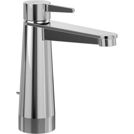 Mitigeur lavabo VILLEROY ET BOCH Conum ouverture dessus sans tirette Chrome (1/5)