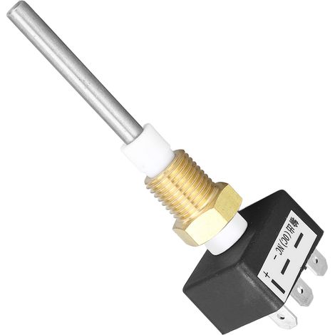 Capteur de niveau de liquide de refroidissement 5-35 V CC M14 NC, alarme de niveau de liquide pour réservoir d'eau. (1/5)
