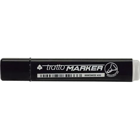 Tratto Marker Permanent-Marker Meißel Schwarz 12 Stück(e) (1/2)