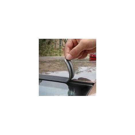 Joints d'étanchéité en caoutchouc pour automobile, joints de bord, joints de toit ouvrant, joints de fenêtre, 14 mm x 2 m, lot de 2 (1/4)