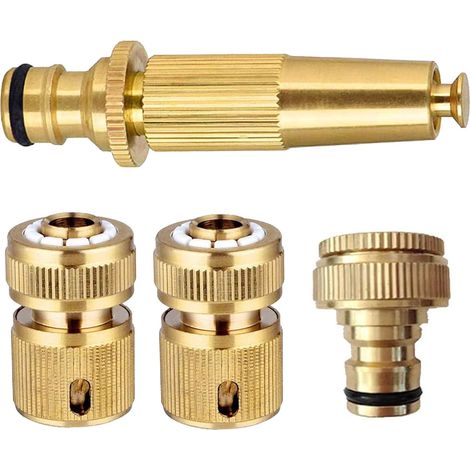 Set di raccordi per rubinetto con tubo da giardino e ugello per irrigazione (1/5)