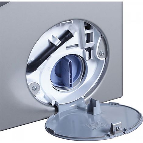 Couvercle de bouchon de vidange compatible avec les pompes de vidange des machines à laver Siemens Bosch WM1095/1065 et WD7205-AquaForge (1/3)