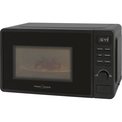 Micro-ondes avec gril 20L 1150W Noir Proficook PC-MWG1319-Noir
