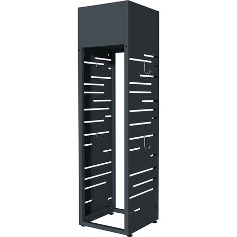 Westmann Feuerholzregal mit Pflanzkasten modular (1/5)
