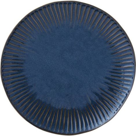 Teller Platte 26 cm Blau - Gallery - Easy Life