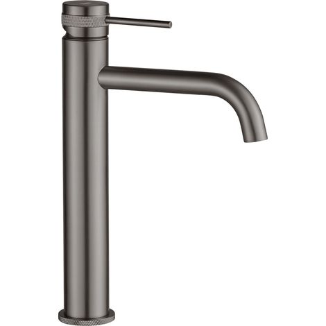 Bathroom faucet Rea Lungo Grip Gun Grey high (1/5)