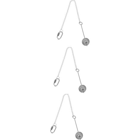 3pièces Mangeoire pour Poules Accessoire De Nourriture Support à Fruits Et Légumes De Fourche Chaîne pour Poules Et Décorer Jardin (1/5)