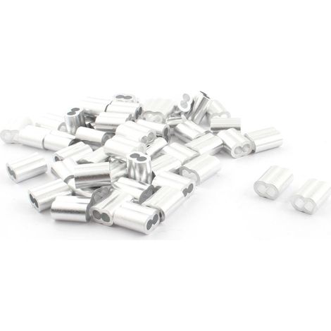 50 pièces d'embouts en aluminium à sertir pour fil de 4 mm (21ffe4d0a1c93c7ef4099305d0f7bdf9)