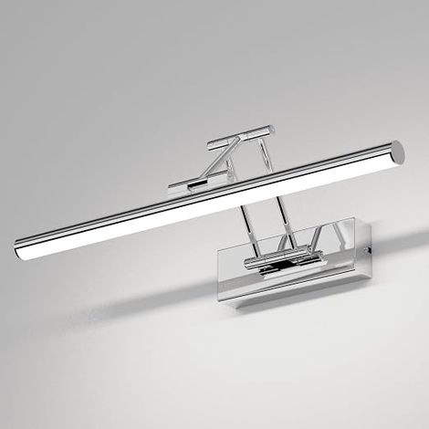 Lampe LED pour Miroir de Salle de Bain 50cm, 10W 970 LM, Rotative IP44, Applique Murale en Aluminium, 5500K Blanc Froid[Classe énergétique G] (1/4)