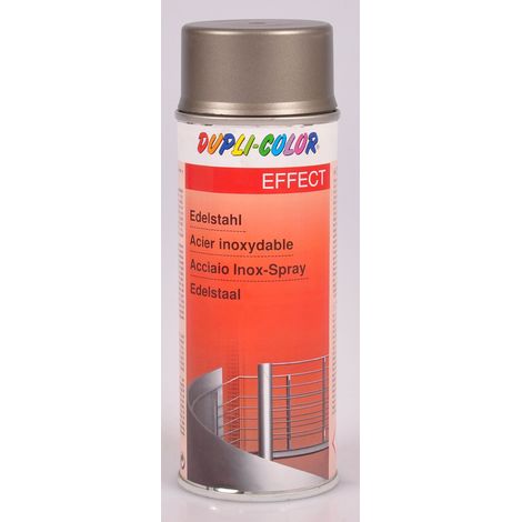 Dupli-Color Effect Farbspray 400ml Klarlack Acryl Granit Chrom Edelstahl Rost - Edelstahl
