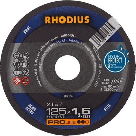 Discos de corte extrafino Preview XT67 Ø125x1 (1/3)