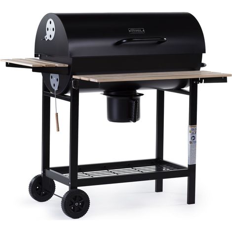 Barbecue a carbone "King" - 95 x 63 x 105 cm - Nero (1/5)