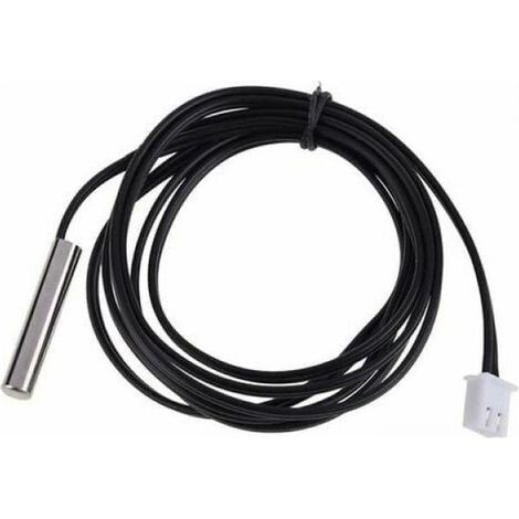 Sonde de température 1M haute précision NTC 10K / B3435 résistant à l'eau sonde de température de câble de thermistance (1/4)