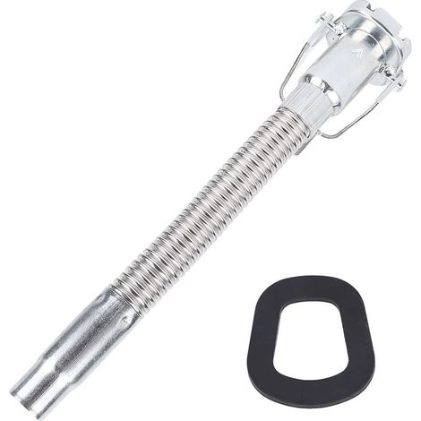 Buse de Transfert de Carburant Robuste Flexible à Dévidoir Manuelle Leakage Proof pour Bidons Américains 5L 10L 20L (1/5)