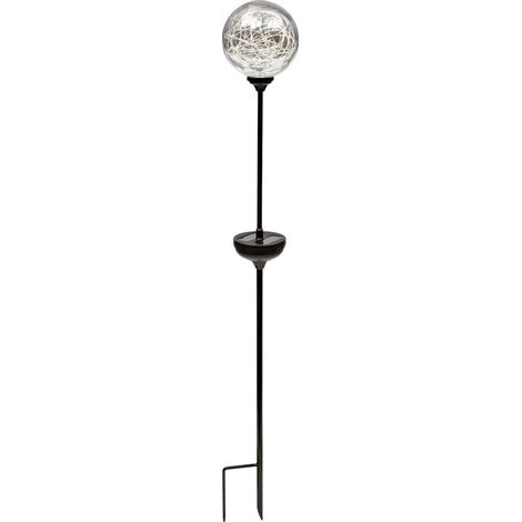 "Ophea" transparenter Glasglobus mit Solarbetrieb NORTENE