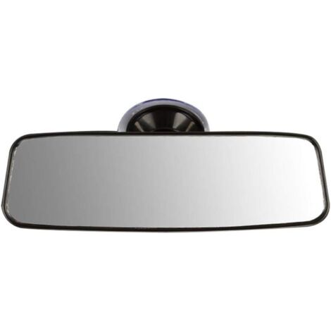 QORVA-Rétroviseur universel pour voiture, rétroviseur intérieur avec ventouse, 200 x 60 mm