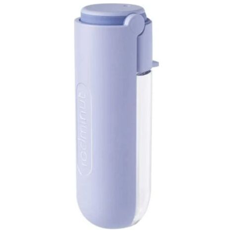 BUNTHAUS Distributeur d'eau portable pour chien - Distributeur de boisson - Gamelle pour promener en extérieur - Sécurisé - Stabilité - Pour chats et chiens(mauve) (1/5)