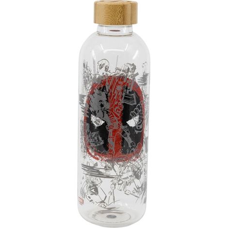 Botella cristal Deadpool Marvel 1030ml (1/4)