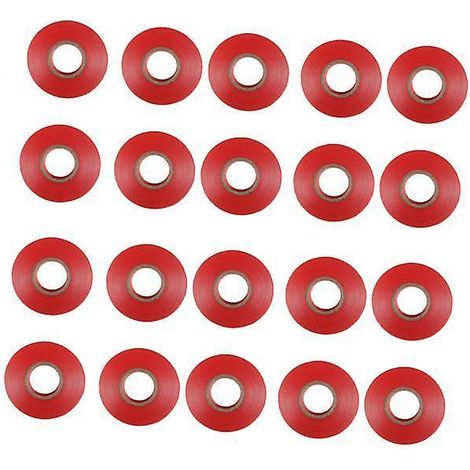 [RM] 2 x 20 Stück Tapetool Klebeband für Gartenarbeit, für Pflanzenbindemaschinen (rot) (1/5)