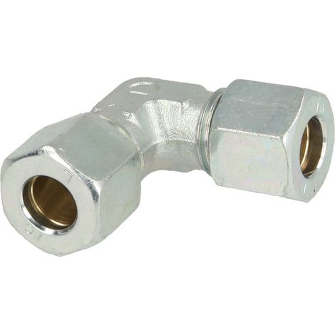 Raccord à visser coudé 10 x 10 mm