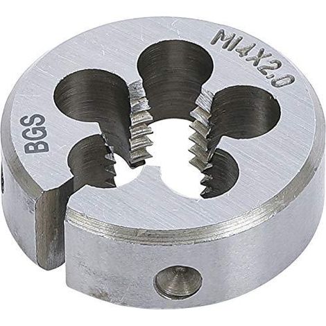 Machuelo manual bgs technic M14 x 2 acero 38 mm