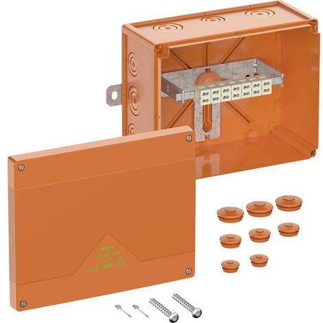 Spelsberg Scatola di derivazione, grado di protezione IP66, resistenza agli urti IK08, classe di protezione II, Ui 450V AC, tensione nominale di isolamento 450V DC, UL-EU, VDE, priva di alogeni, 86742