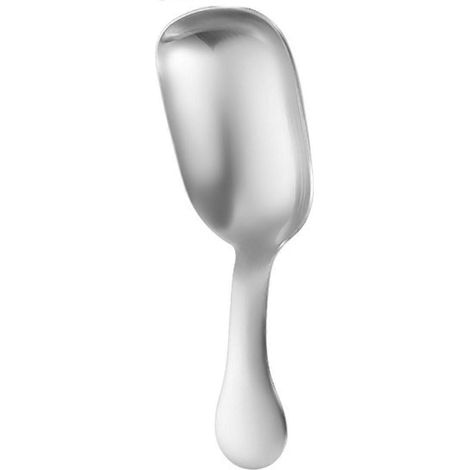 Cuillère à café en acier inoxydable 304 sablé 18/10, manche court, petite cuillère à thé, cuillère à glace SIMA (1/2)