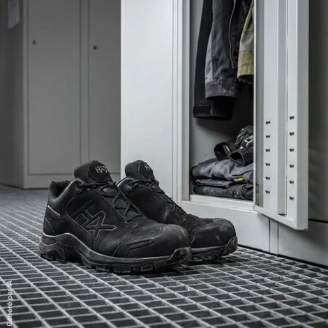Chaussures de sécurité basses HAIX Black Eagle 600 V GTX noires S7S Haix Taille 47 (1/5)