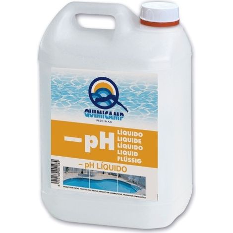Reductor Pisc. 5Lt Ph Liquido Quimicamp Clorhidrico 203205 A