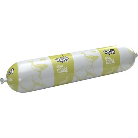 Comida húmeda para perros TufTuf, barra de ganso, 900 g