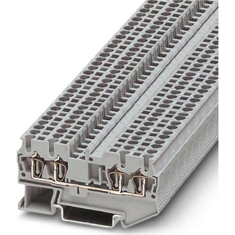 Phoenix Contact 3031306 Morsetto passante componibile 5.2 mm A molla Grigio 50 pz. (1/3)
