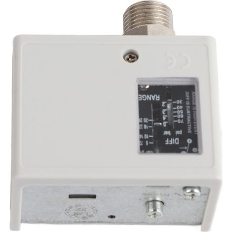 20-kg-Druckschalter, Vollkupferkern, Schutzart IP40, potentialfreier Kontakt für Wäschetrockner, Boiler, Wasserkühler, 125 V/250 V AC, 6,35-mm-Anschluss, Komplettset (1/5)