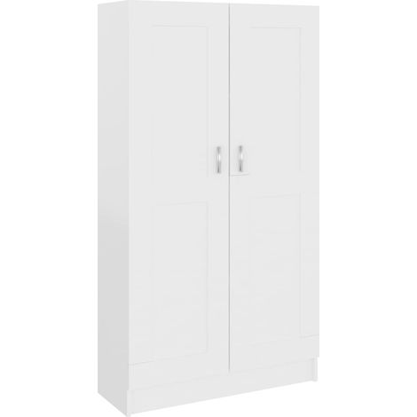 Book Cabinet White 82.5x30.5x150 cm Engineered Wood vidaXL