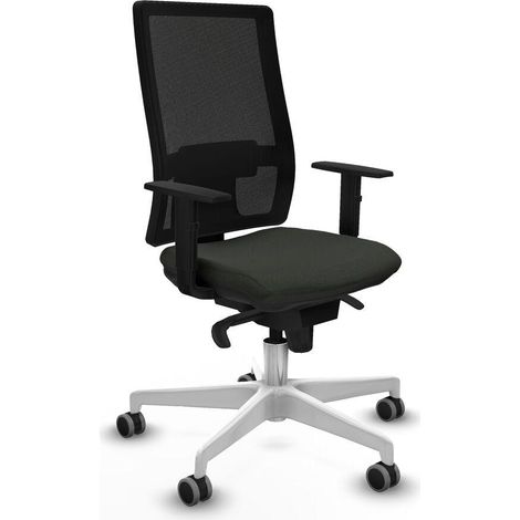 piqueras-y-crespo Silla ergonómica Horna negra para oficina
