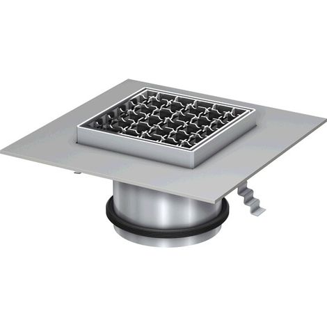 ACO Aufsatzstück 150x150/ M125 V2A/ rutschh./Rost V2A lose eingelegt, 9406.93.22