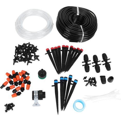 Système d'irrigation de jardin 40M, kit d'irrigation goutte à goutte automatique pour plantes (1/5)