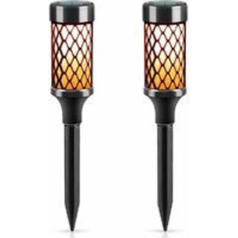 Warm White Outdoor Solar Lights - IP65 Waterproof Decorative Lights (Driveway, Yard, Patio) (1/5)