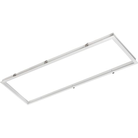 Tessileio Alluminio Pannello LED 120x30Cm
