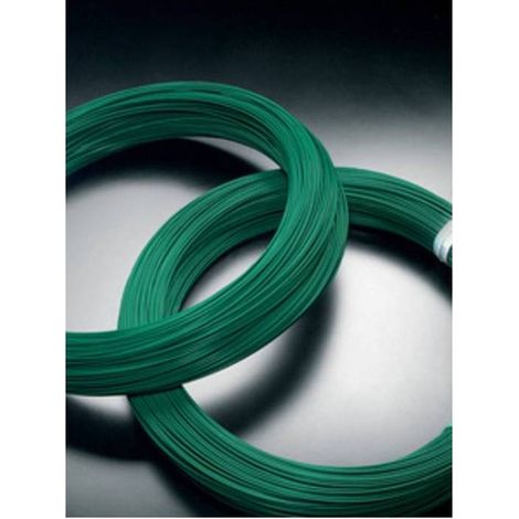 30 x FILO TENSIONE PLASTICATO N.14 D 2,2/2,6 MM VERDE