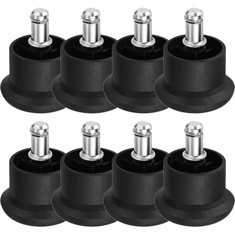 de 8 embouts de roulettes pour pieds de chaise protections (1/5)