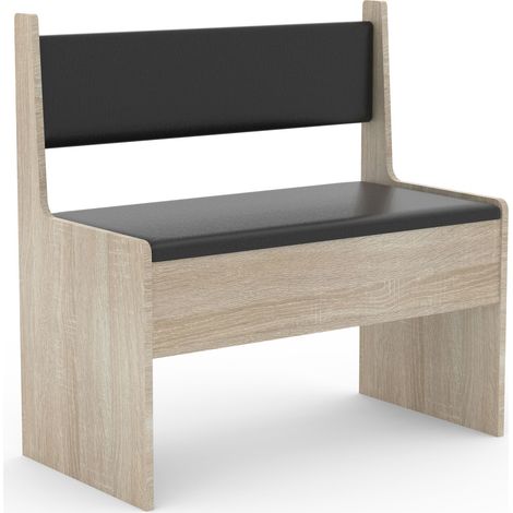 Panca panca angolare in legno Esal 80 cm 80x80x42 - VCM